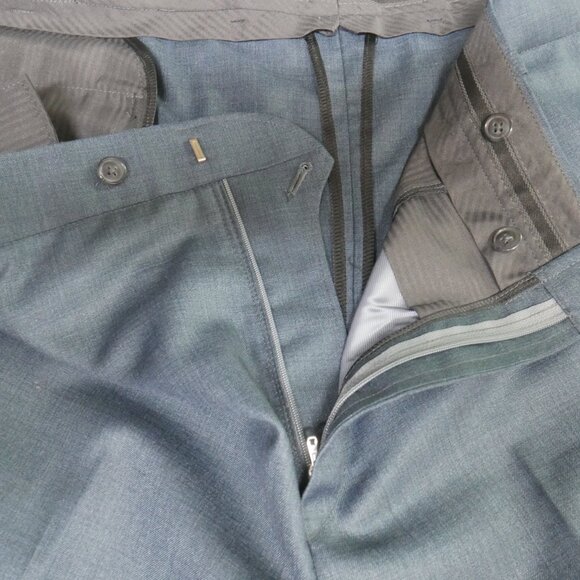 Bindle & Keep Bespoke 2-Piece Suit Steel Blue LGBTQ *Read for Size* - Picture 15 of 16